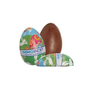 Medio Huevo Pascua personalizado