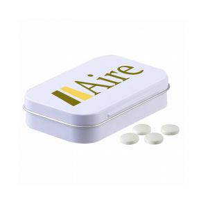 Mentas en lata con cierre bisagra