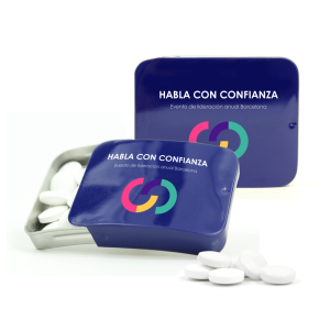 Mentas en latita dispensadora