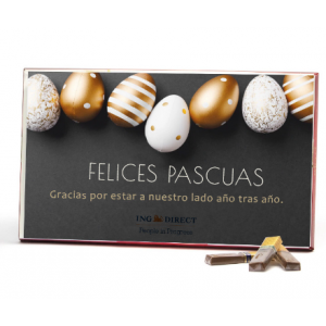 Merci Chocolate en caja personalizada 400 gramos - Regalo de pascua