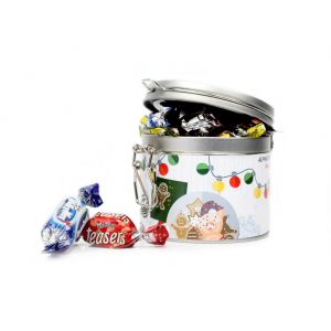 Mini chocolatinas surtidas en bote hermético