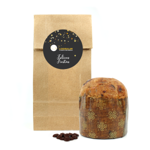 Mini panettone en bolsita personalizada
