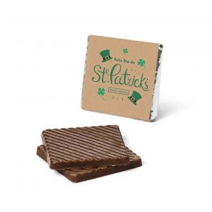 Napolitanas chocolate personalizadas -  San Patricio