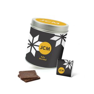 Chocolatinas personalizadas en latita mediana