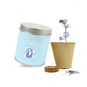 No me olvides en latita