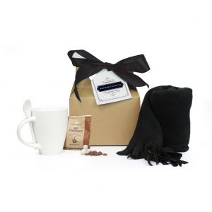 Pack regalo publicitario para empresas con bufanda