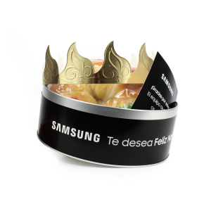 Roscón de Reyes en lata personalizada