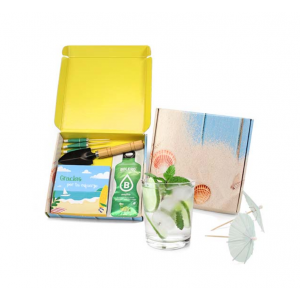 Set de cultivo Mojito en cajita - Detalle de verano