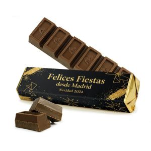 Tableta de chocolate personalizada Navidad