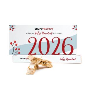 Turrón Picó en cajita personalizada