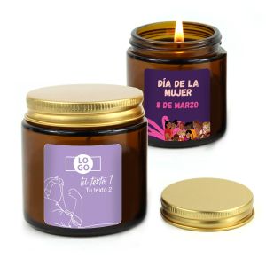 Regalo día de la mujer - vela personalizada